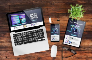 laptop, cell phone, tablet